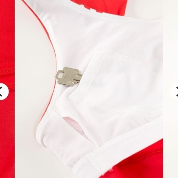 Lululemon Run: Fast Track TankTwin Stripe Love Red - Picture 3 of 8